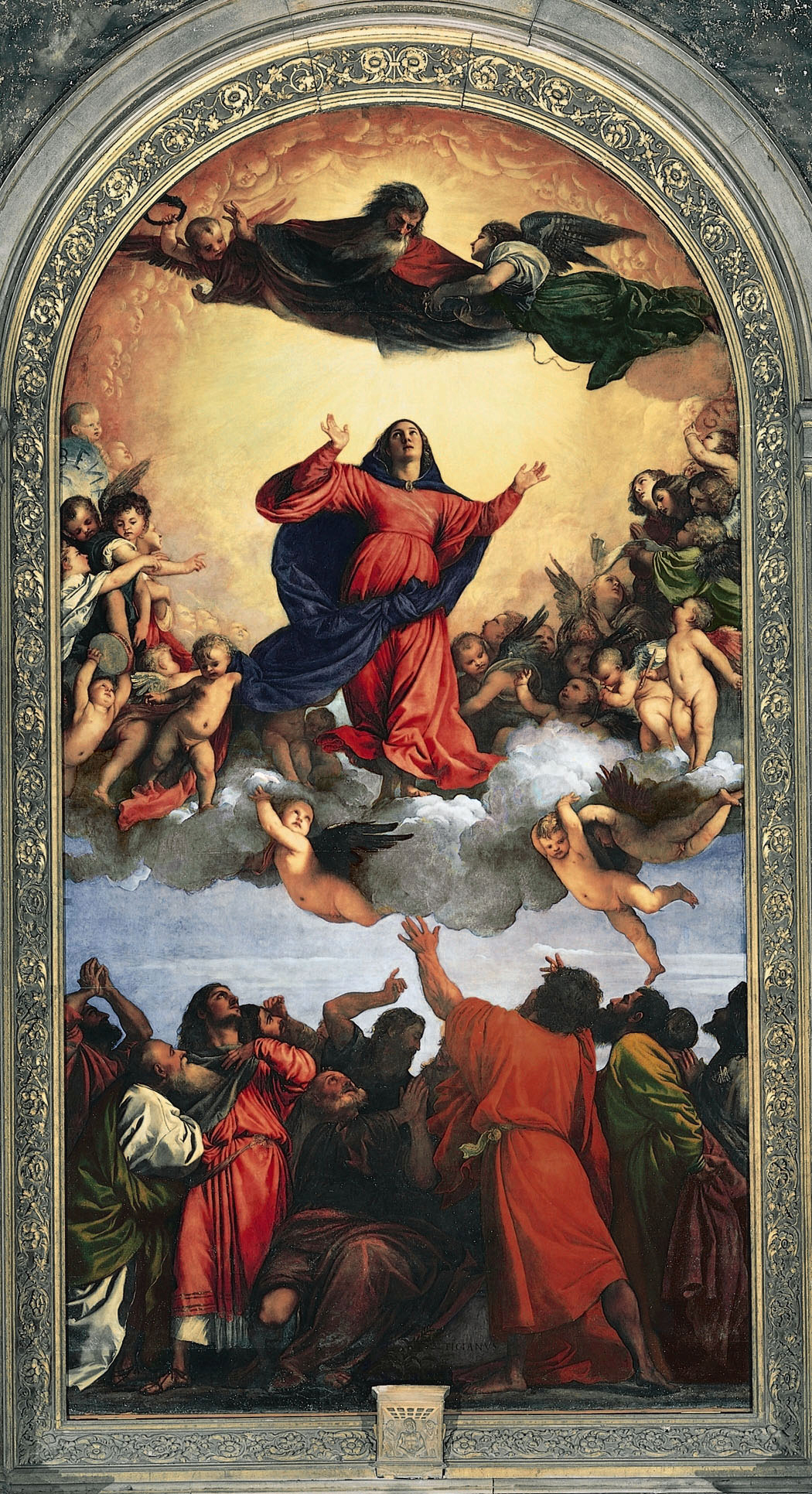Titian, Assumption of the Virgin